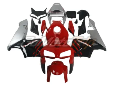 2005-2006-Honda-CBR600RR-Red-Black-Fairing-GS