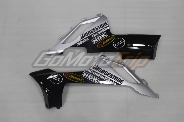 2007 2008 Kawasaki Ninja Zx 6r Silver Zx Rr 2009 Motogp Livery Fairing 10