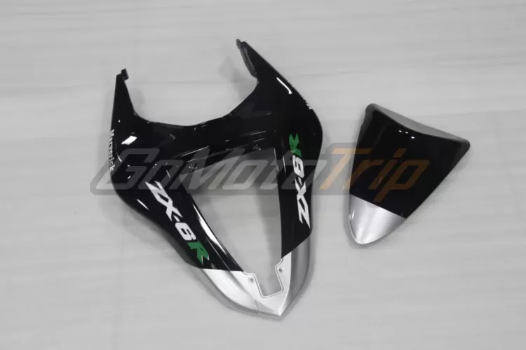 2007 2008 Kawasaki Ninja Zx 6r Silver Zx Rr 2009 Motogp Livery Fairing 12