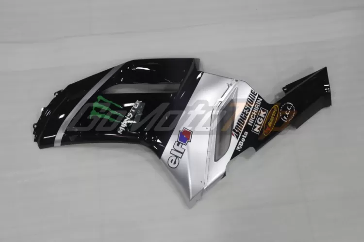 2007 2008 Kawasaki Ninja Zx 6r Silver Zx Rr 2009 Motogp Livery Fairing 7