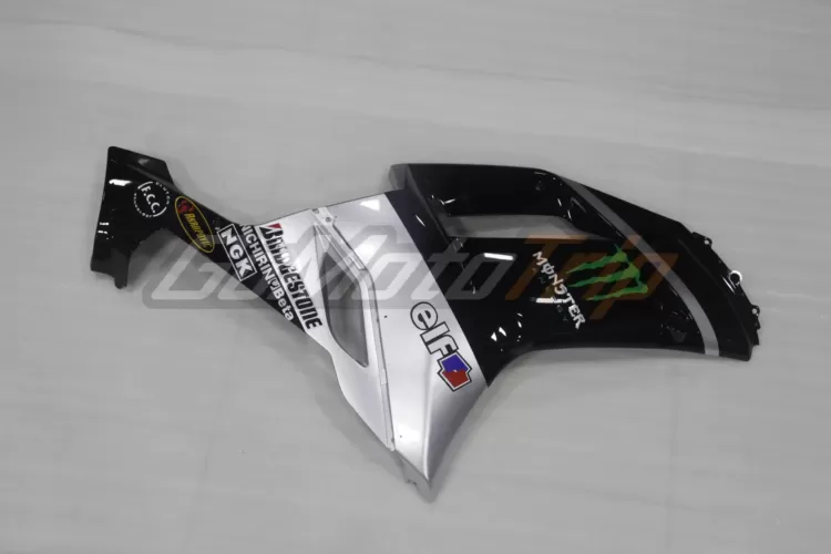 2007 2008 Kawasaki Ninja Zx 6r Silver Zx Rr 2009 Motogp Livery Fairing 8