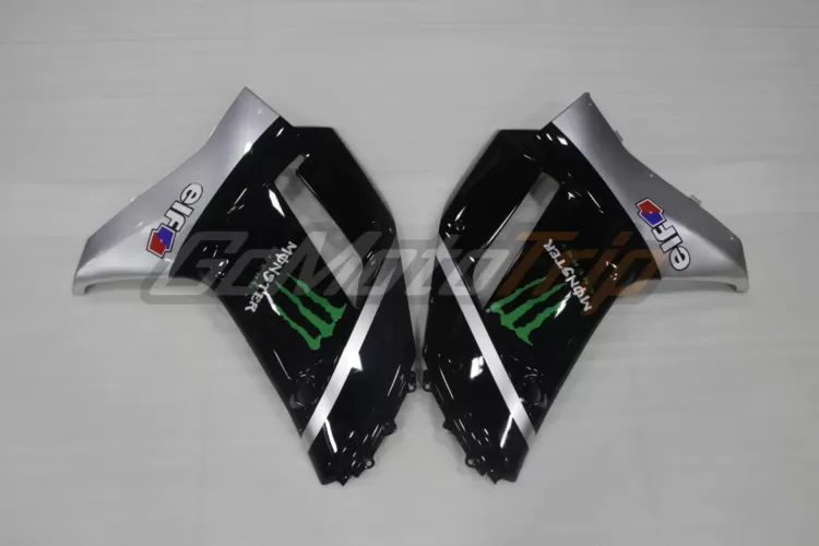 2007 2008 Kawasaki Ninja Zx 6r Silver Zx Rr 2009 Motogp Livery Fairing 9