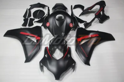 2008 2011 Honda Cbr1000rr Matte Black Fairing 1