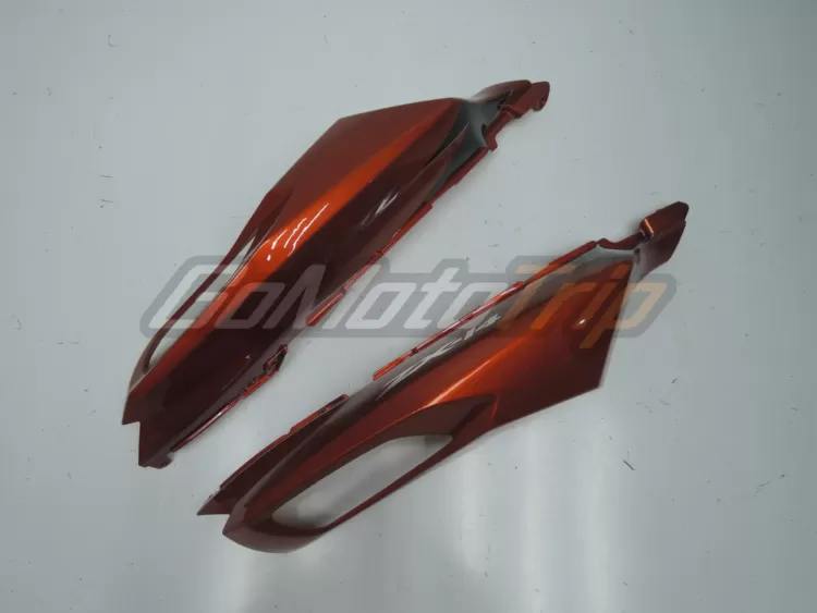 2009 Kawasaki Ninja Zx 14r Black Orange Fairing2 Kit 13