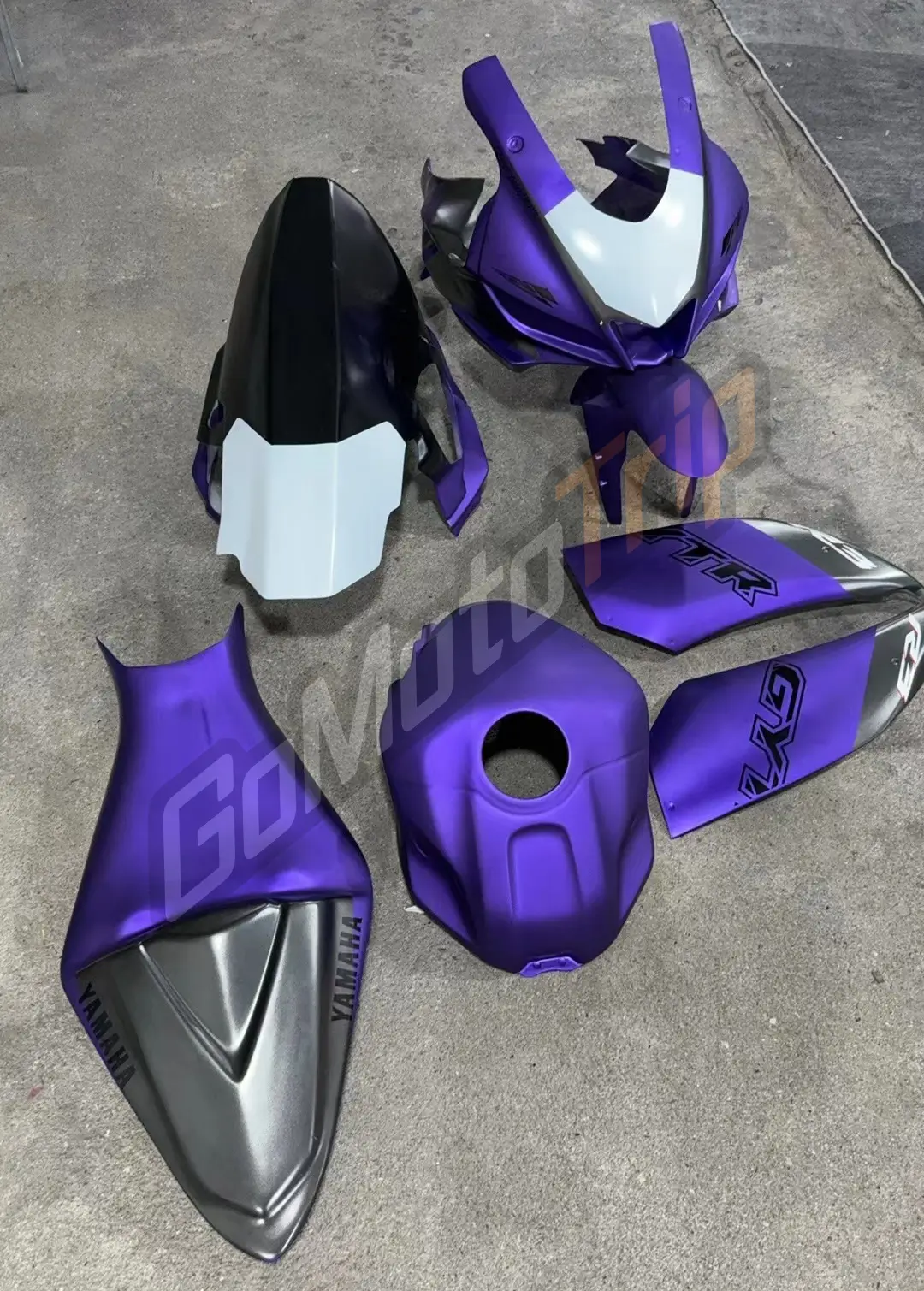 2019-2024 Yamaha YZF-R3 Purple Race Fairing 4