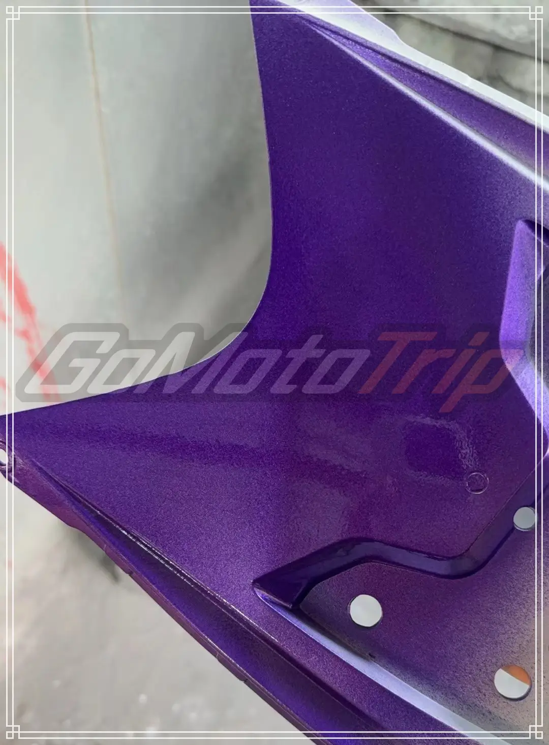 2019-2024 Yamaha YZF-R3 Purple Race Fairing 8