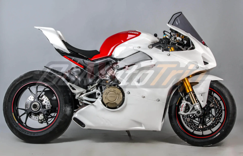 Ducati Panigale V4 Race Bodywork On The Bike