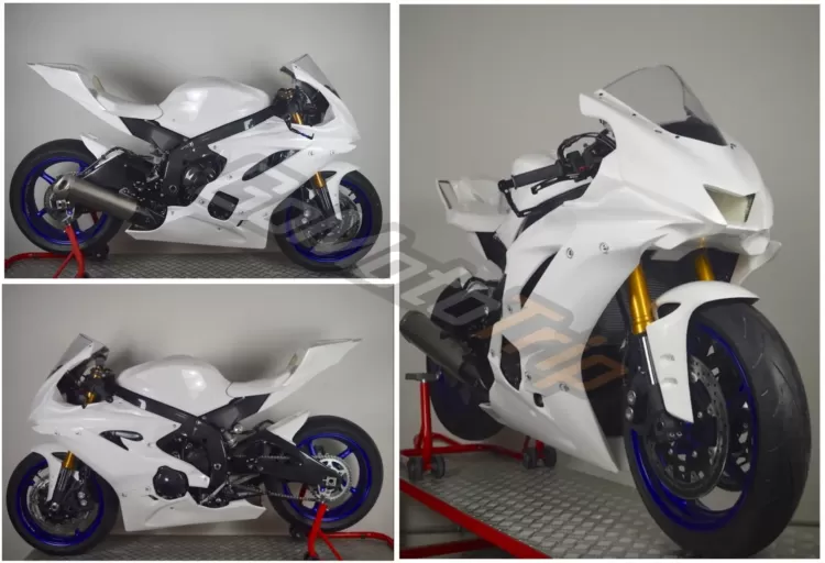 Yamaha Yzf R6 2017 2024 Race Bodywork On The Bike 1