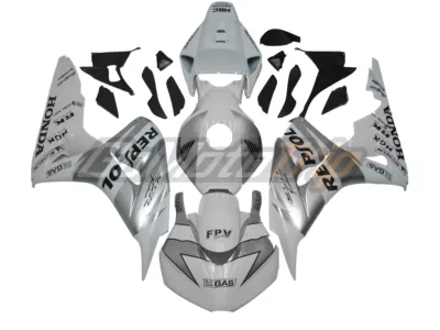 2006 2007 Honda Cbr1000rr Silver White Repsol Race Fairing Gs