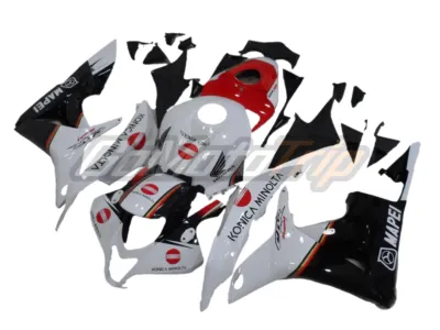 2007-2008-Honda-CBR600RR-Konica-Minolta-Red-Fairing-Kit-GS