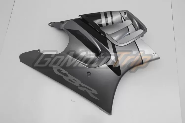 1997 1998 Honda Cbr600f3 Black Silver Fairing 8