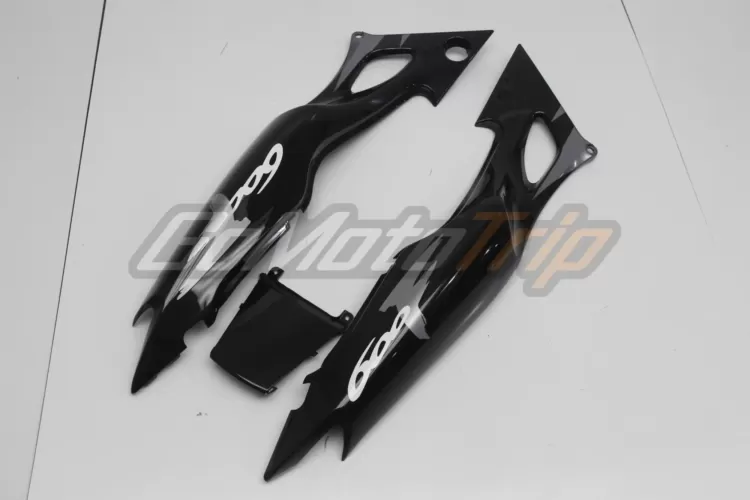 1997 1998 Honda Cbr600f3 Black Silver Fairing 9