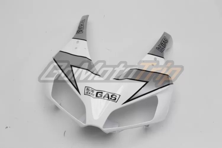 2006 2007 Honda Cbr1000rr Silver White Repsol Fairing Kit 4