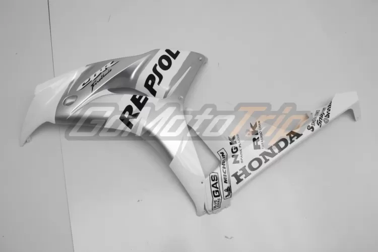 2006 2007 Honda Cbr1000rr Silver White Repsol Fairing Kit 8