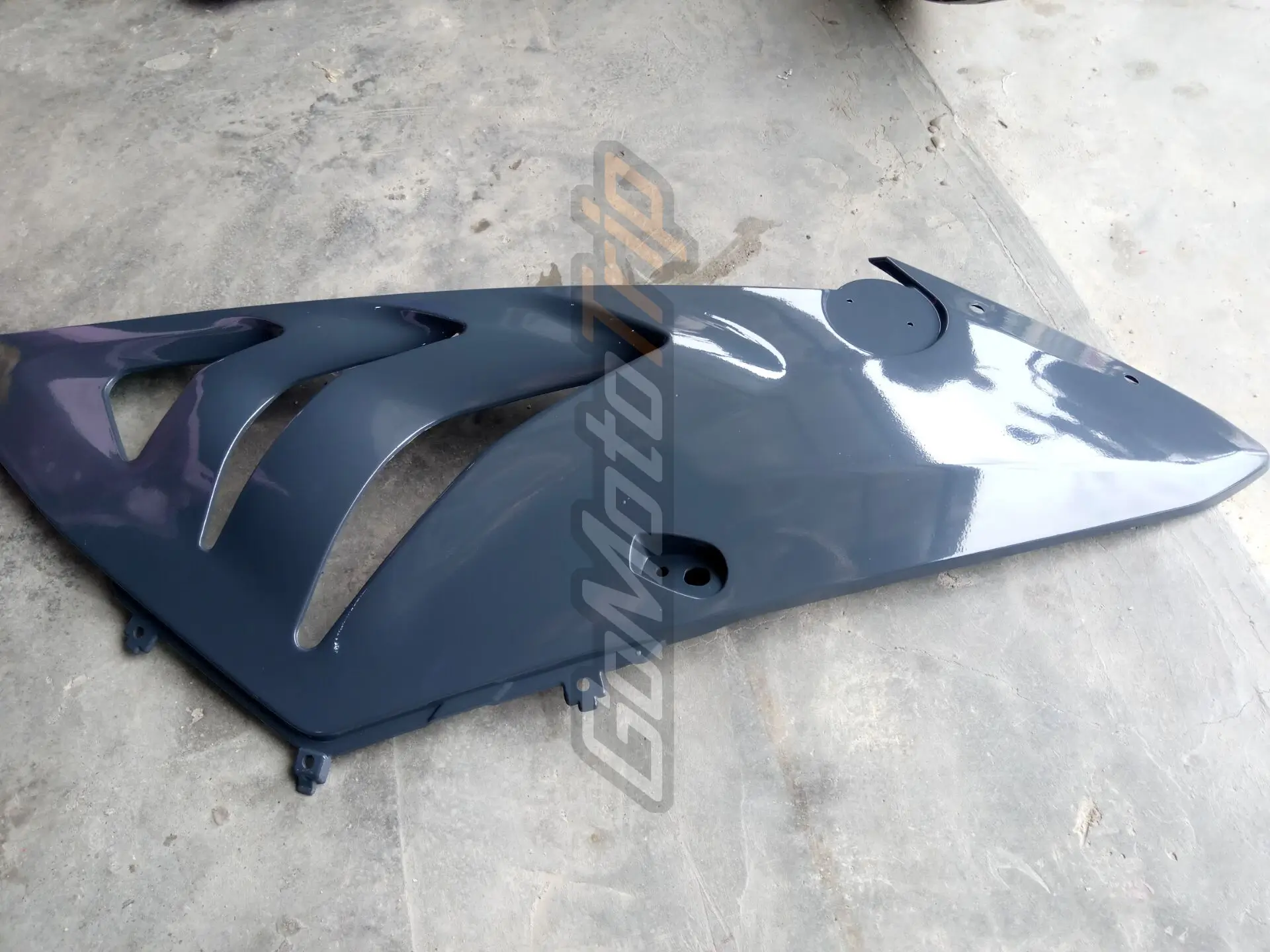 2009-2014-BMW-S1000RR-Dark-Nardo-Grey-Fairing-3