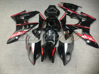 2009 2014 Bmw S1000rr Black Red Fairing 1