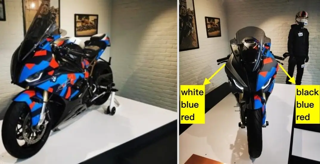 2019 2022 Bmw S1000rr Tricolor Fairing 4