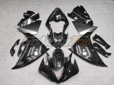 2012 2014 Yamaha Yzf R1 Black Fairing 1