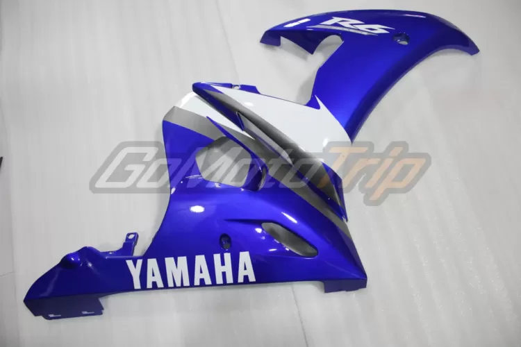 2003 2005 Yamaha Yzf R6 Blue Fairing Kit 7