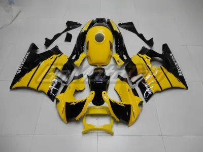 1991 1994 Honda Cbr600f2 Black Yellow Fairing 1