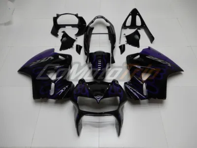 1998 2001 Honda Vfr800 Purple Flame Fairing 1