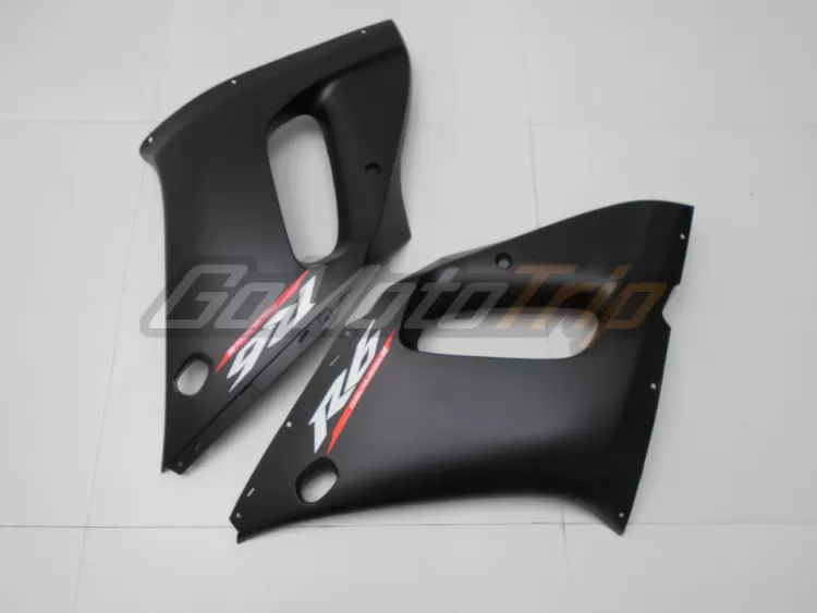 1998 2002 Yamaha Yzf R6 Black Fairing Kit 10