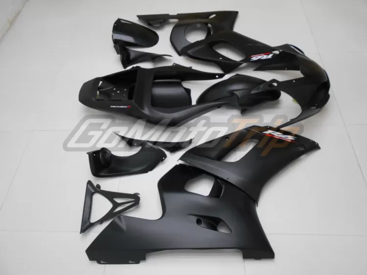 1998 2002 Yamaha Yzf R6 Black Fairing Kit 5