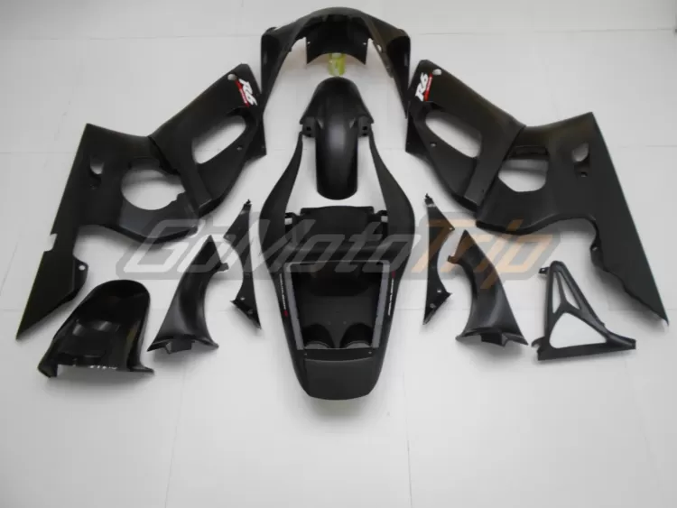 1998 2002 Yamaha Yzf R6 Black Fairing Kit 6