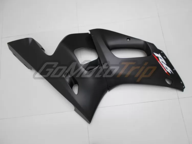 1998 2002 Yamaha Yzf R6 Black Fairing Kit 9