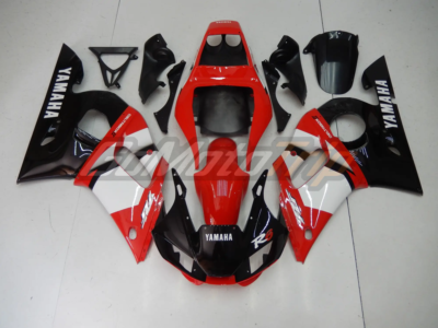 1998 2002 Yamaha Yzf R6 Tricolor Fairing 1