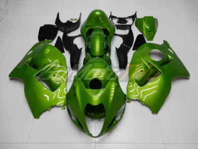 1999 2007 Suzuki Hayabusa Pearl Green Fairing 1