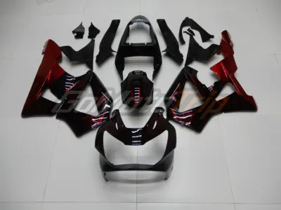 2000 2001 Honda Cbr929rr Red Flame Fairing 1