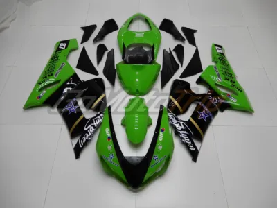 2005 2006 Kawasaki Ninja Zx 6r Team Green Fairing 1