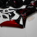 2006 2007 Honda Cbr1000rr Red Flame Fairing 12