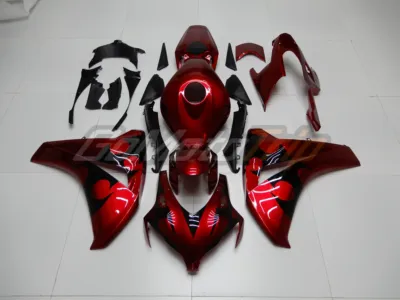 2008 2011 Honda Cbr1000rr Pearl Red Fairing 1