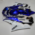 2008-2016 Yamaha YZF-R6 Blue White Fairing 4