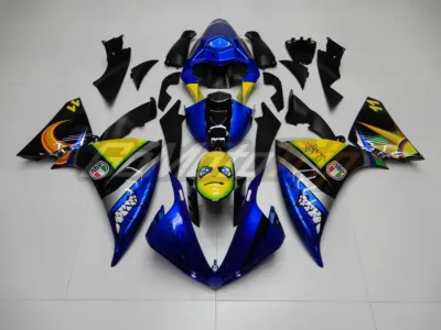 2009 2011 Yamaha Yzf R1 Rossi Shark Fairing 1