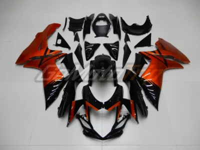 2011 2023 Suzuki Gsx R750 600 Black Orange Fairing 1