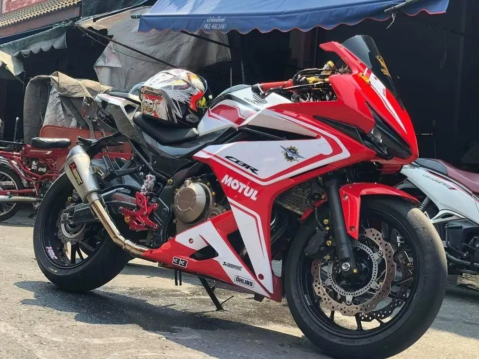 2016 2018 Honda Cbr500r Red White