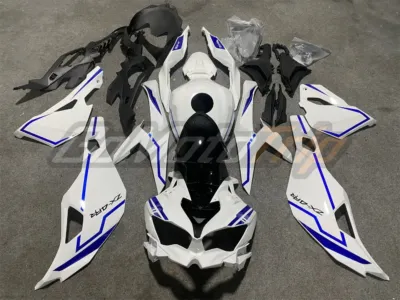 Zx4rr White Blue Fairing 1