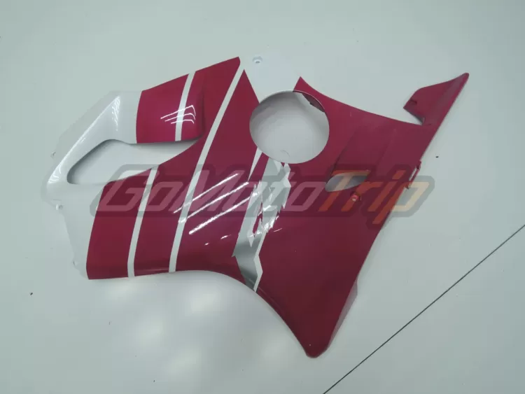 1999 2000 Honda Cbr600f4 Pink White Fairing 7