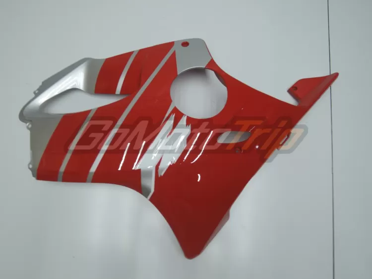 1999 2000 Honda Cbr600f4 Silver Red Fairing 7