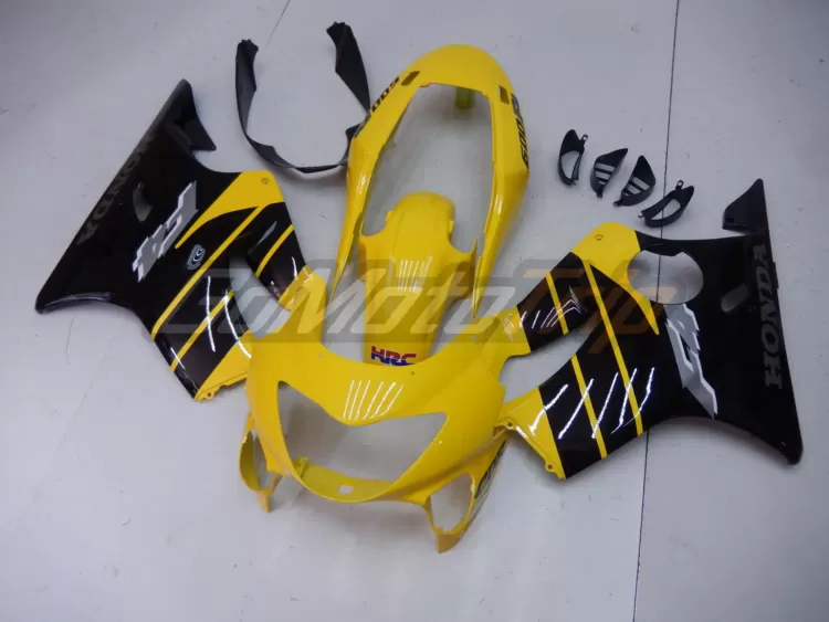 1999 2000 Honda Cbr600f4 Yellow Fairing 2