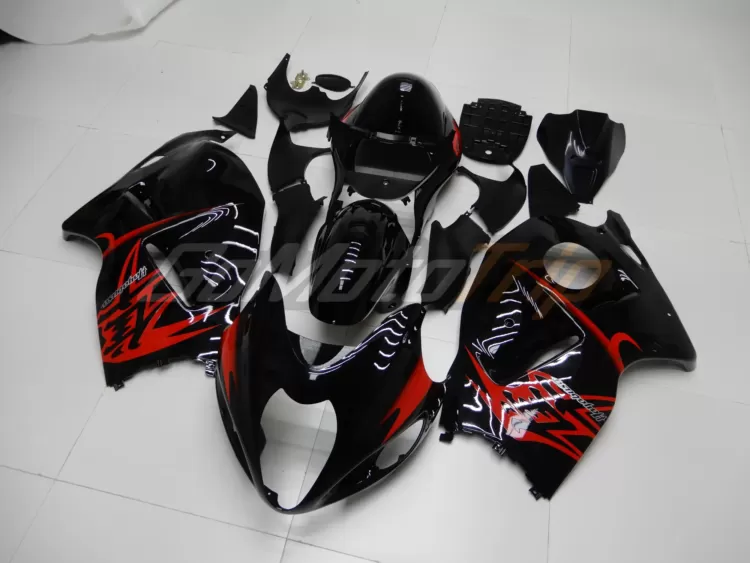 1999 2007 Suzuki Hayabusa Black Fairing 2