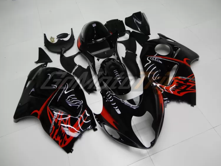 1999 2007 Suzuki Hayabusa Black Fairing 3