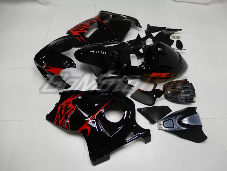 1999 2007 Suzuki Hayabusa Black Fairing 4