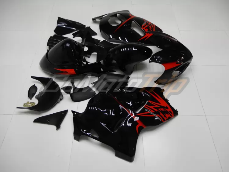 1999 2007 Suzuki Hayabusa Black Fairing 5