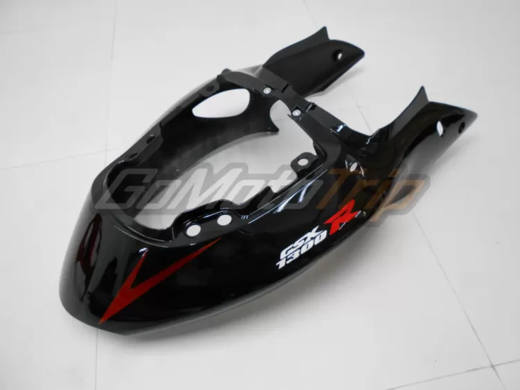 1999 2007 Suzuki Hayabusa Black Orange Fairing 12