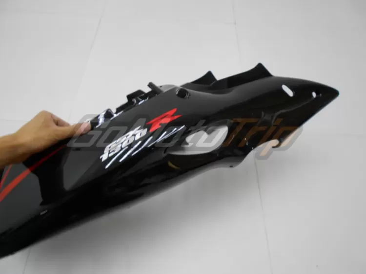 1999 2007 Suzuki Hayabusa Black Orange Fairing 13