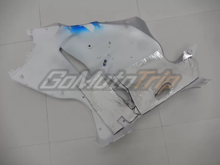 1999 2007 Suzuki Hayabusa White Silver Fairing Kit 13